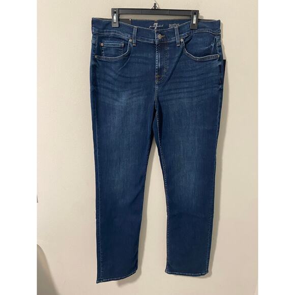 New 7 For All Mankind Men's Austyn Relaxed Denim Jeans Size 34 - Picture 1 of 3